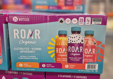 Roar Organic Sparkling Water - 15 x 532 mL